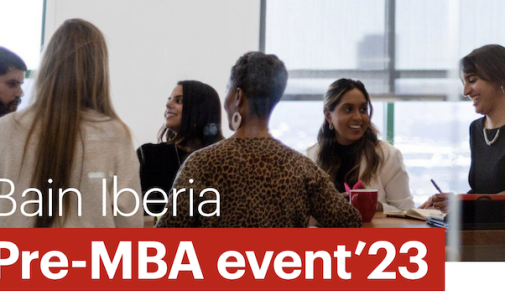 Evento Pre-MBA Bain Iberia 2023
