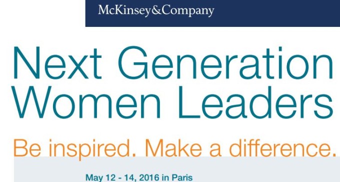 McKinsey te invita al Next Generation Women Leaders en París