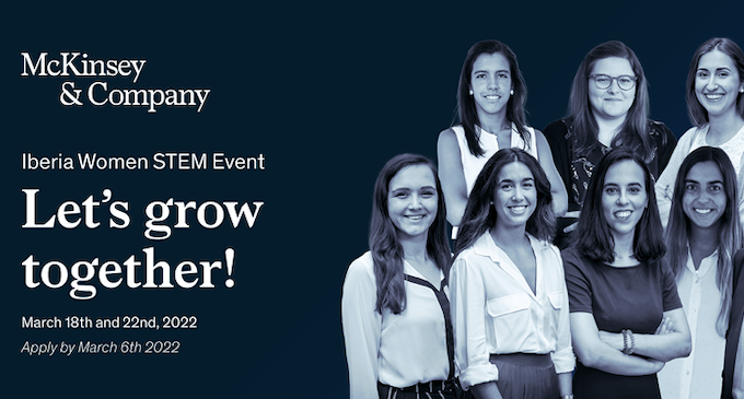 Mckinsey lanza por segundo año el evento Iberia Women STEM