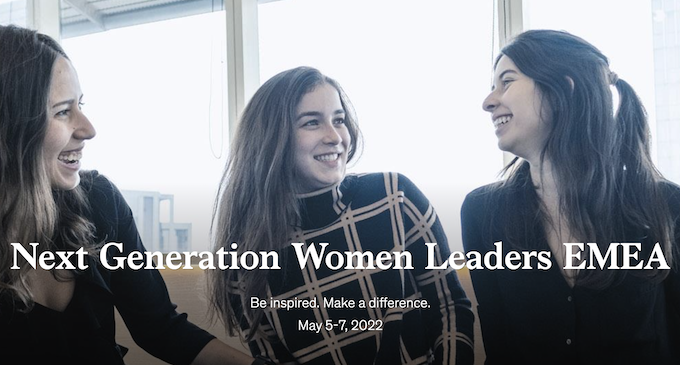 McKinsey te invita al Next Generation Women Leaders Event 2022