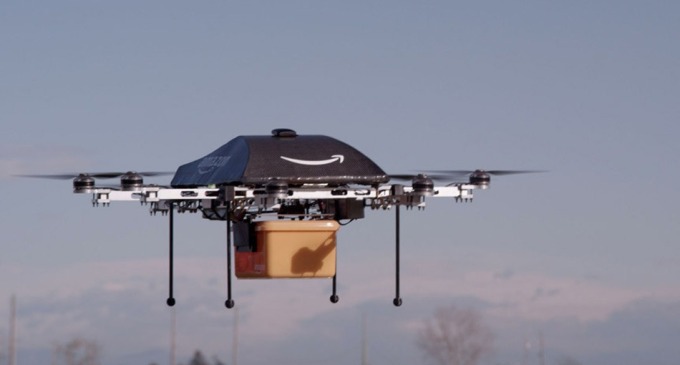 Amazon podría empezar a utilizar drones para transportar sus paquetes